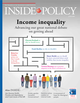 Income Inequality Advancing Our Great National Debate on Getting Ahead