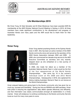 AKR Life Membership 2019 V3