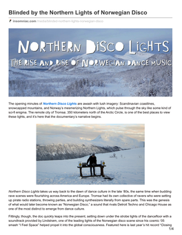 Blinded by the Northern Lights of Norwegian Disco