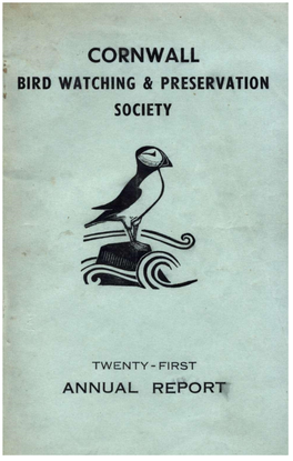 Cornwall Bird Watching & Preservation Society