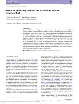 Search for Gamma-Ray Emission from Star-Forming Galaxies with Fermi LAT