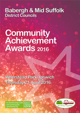 Achievement Awards2016 Community