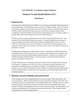 Southern Nevada Health District (NV)