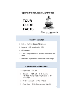 Tour Guide Info Cards