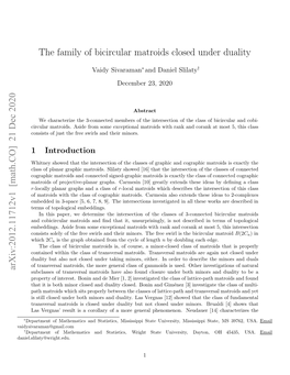 The Family of Bicircular Matroids Closed Under Duality