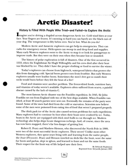 Arctic Disaster!