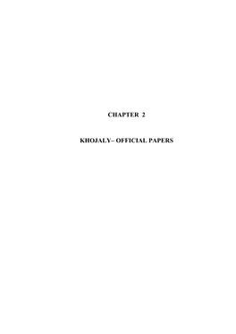 Chapter 2 Khojaly– Official Papers