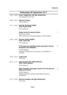 Final Programme