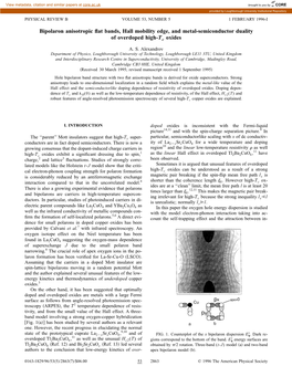 Bipolaron Anisotropic Flat Bands, Hall Mobility Edge, and Metal-Semiconductor Duality of Overdoped High-Tc Oxides