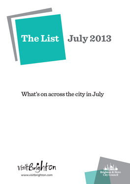 The List July 2013