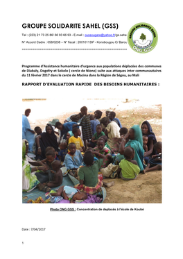 Groupe Solidarite Sahel (Gss)