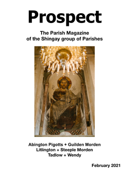 Prospect the Parish Magazine of the Shingay Group of Parishes