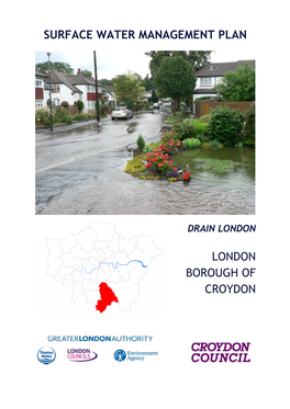 London Borough of Croydon Surface Water Management Plan