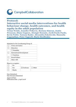 Systematic Review Template