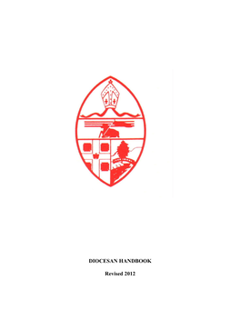 DIOCESAN HANDBOOK Revised 2012