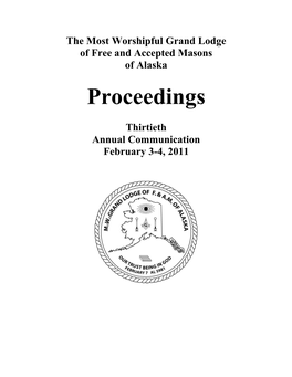 Most Worshipful Grand Lodge of Free and Accepted Masons of Alaska