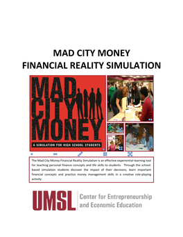 Mad City Money Financial Reality Simulation