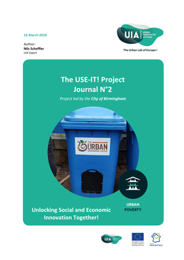 The USE-IT! Project Journal N°2 Project Led by the City of Birmingham