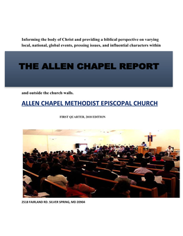 Allen Chapel Methodist Episcopal Church