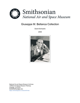 Giuseppe M. Bellanca Collection