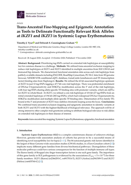 Trans-Ancestral Fine-Mapping and Epigenetic [0.95]Annotation