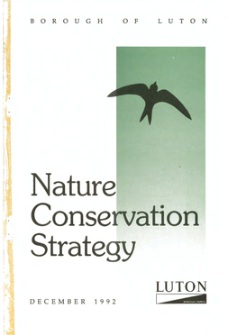 Nature Conservation Strategy for Luton