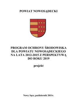 POŚ Nowosądecki Projekt Poprawa Wrzesień