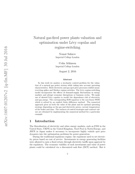 Natural Gas-Fired Power Plants Valuation and Optimisation Under Lévy Copulas and Regime-Switching