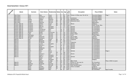Great Somerford - Census 1871