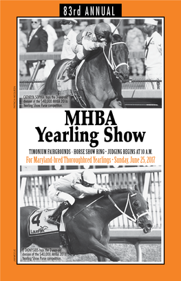MHBA Yearling Show
