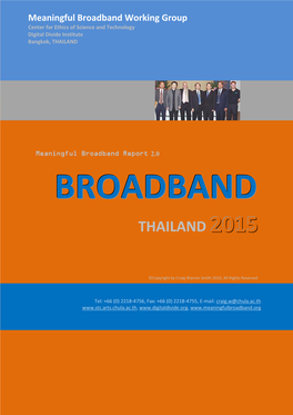 Broadband Thailand 2015 2