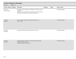 Archives Summary with Images 08/02/2019 Matches 645