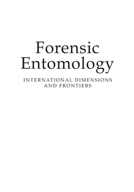 Forensic Entomology