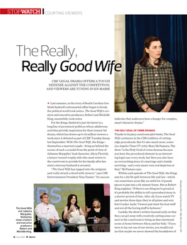 The Really, Really Good Wife