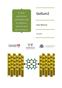 Gollum2 Generation Simulation Tool for Electron, User Manual Thermal and Spin Transport