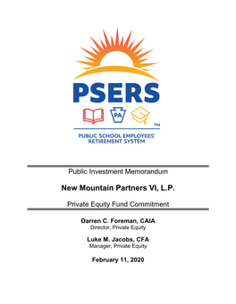 New Mountain Partners VI, L.P