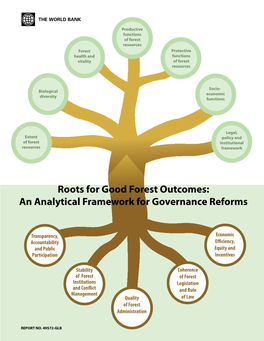 An Analytical Framework for Governance Reforms