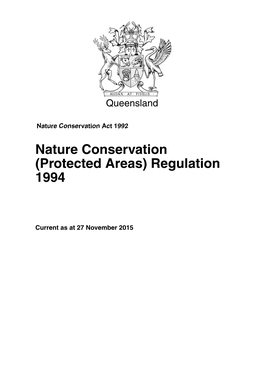 Nature Conservation Act 1992