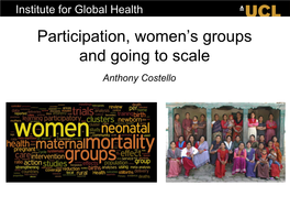 Improving Maternal and Newborn Health Among Tribal Communities In