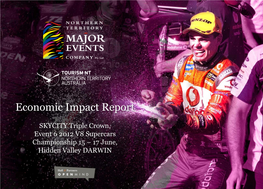 Economic Impact of SKYCITY Triple Crown V8 Supercars Event 2012