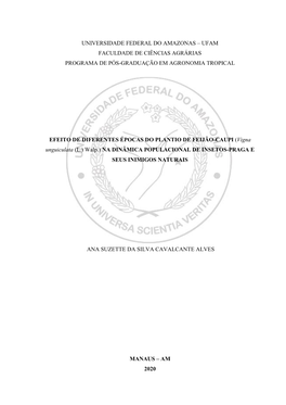 Universidade Federal De Roraima, Boa Vista, RR, 2009