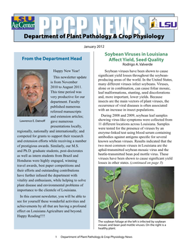 Department of Plant Pathology & Crop Physiology