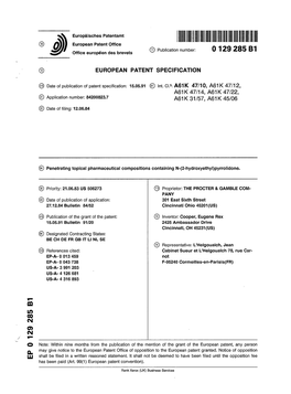 Penetrating Topical Pharmaceutical Compositions Containing N-\2