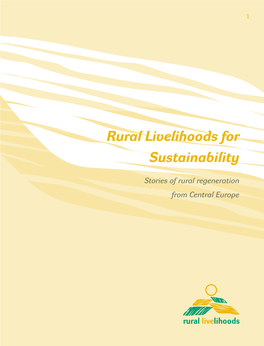 Rural Livelihoods for Sustainability