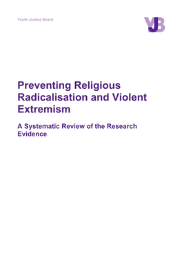 Preventing Religious Radicalisation and Violent Extremism