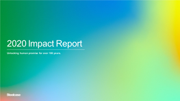 2020 Impact Report