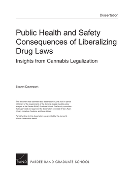 Insights from Cannabis Legalization