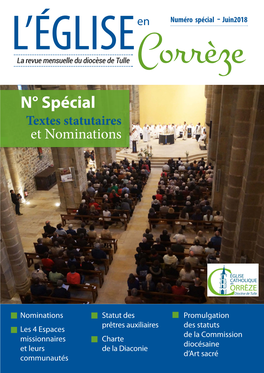 Numéro Spécial De L'eglise En Corrèze