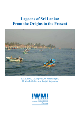 Lagoons of Sri Lanka: from the Origins to the Present