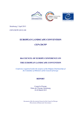 Cep-Cdcpp (2015) 34E